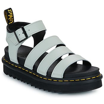 Sandalen met sleehak Dr. Martens Blaire Smoked Mint Athena