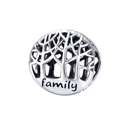 Tree of life family bedel | bedels voor armband | boom des levens bead | Zilverana | geschikt voor alle bekende merken | 925 zilver | moederdag