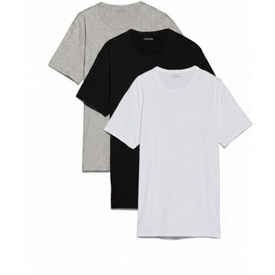 Calvin Klein heren 3P O-hals shirts multi