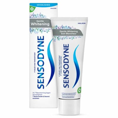 Sensodyne Tandpasta Gentle Whitening - 3 x 75 ml - Voordeelverpakking