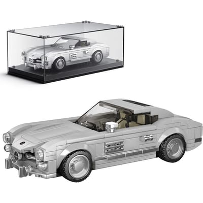 Mold King Speed ​​Champion 300SL Supercar 27037 Bouwset Speelgoed Collectible Model Auto Blok Kinderen Gift 8+(322 stuks)