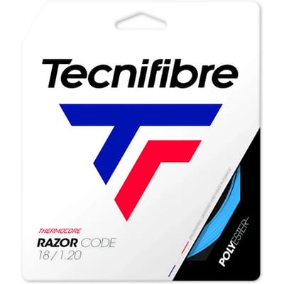 Tecnifibre Razor Code Blue Tennissnaar 1,30 mm - Controle en duurzaamheid