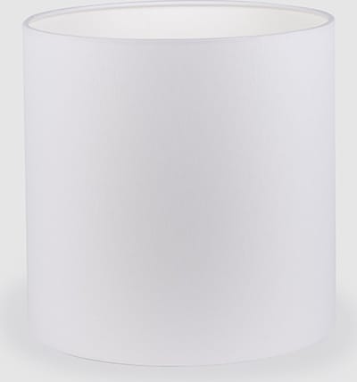 Uniqq Lampenkap stoffen wit Ø 25 cm – 25 cm hoog