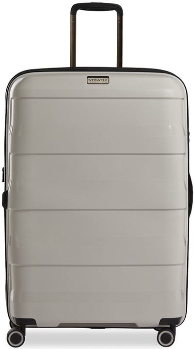 Stratic Straw+ - koffer groot - 76x51x31 cm - 4,3 kg - 105-120 L - spinner - beige