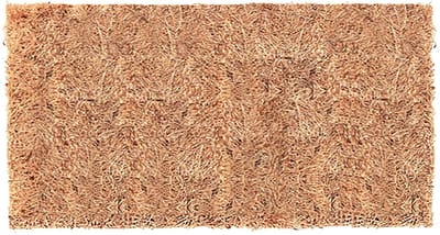 Kokosvezelmat - Natuurlijke vezels - Planten verzorgen - Ademend en vochtregulerend - 80 x 40 cm - Bruin