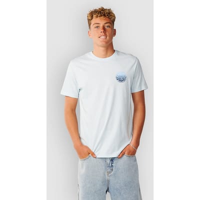 Rip Curl Wettie Passage Icon Tee - Glacier Blue