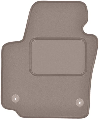 Beige bestuurdersmat voor: Seat Altea XL minivan (08.2008-2015)
