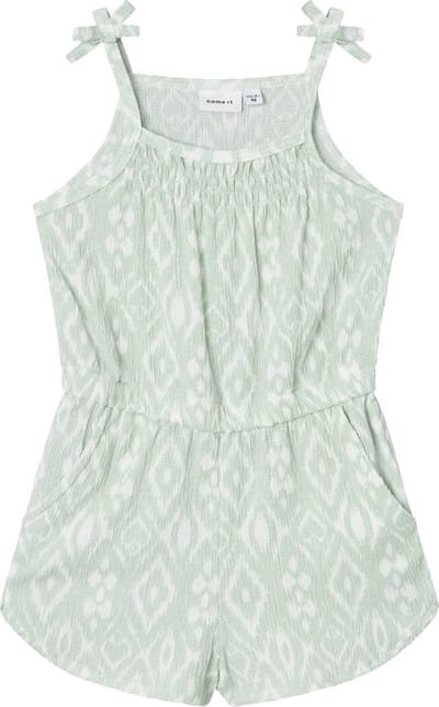 Name It - Jumpsuit - Silt - Green - Jilly - Maat 98