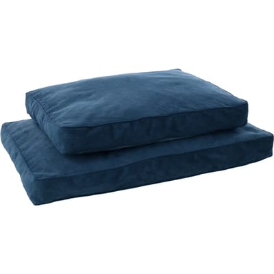 Hondenkussen – Flamingo Celeste Donkerblauw 100x70cm – afneembare hoes & antislip bodem – stijlvol comfort – gemaakt in Europa