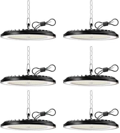 Hoogwaardige 150W High Bay-lamp - 6000K, 22500 lumen, Waterdicht, Industrieel Verlichting voor Werkplaatsen, Magazijnen en Sportzalen