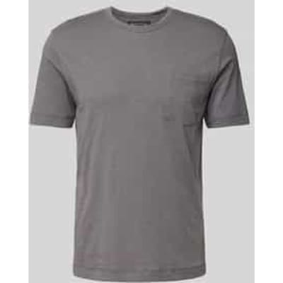 Regular fit T-shirt van puur katoen