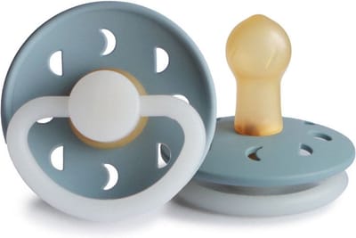Frigg moon night - fopspeen latex - stone blue - t1