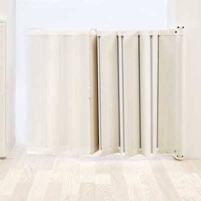 Babydan Guard Me XL Traphekje - 55 t/m 113 cm - Extra Breed - Inclusief uitbreiding 24 cm - Schroefbevestiging - Wit