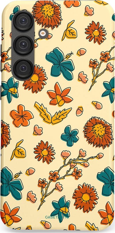 Casetastic Hoesje Geschikt voor Samsung S25 Plus - Stijlvolle Beschermende Duo-layer Case - Boranisch veld