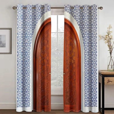 Luxe Deuren Geel Deurknop Sier Gesneden Gratis Verzending 2 Stuks Dikke Gordijnen Voor Woonkamer Slaapkamer Raam Drape Decor W50xH130(CM)x2PCS-Rod pocket
