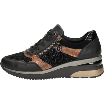 Remonte Veterschoenen Laag Veterschoenen Laag - Zwart - Maat 36