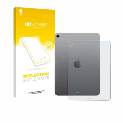 upscreen - Screenprotector voor Apple iPad Air 11" M3 WiFi 2025 (Achterkant) - Folie Beschermfolie anti glare matte