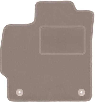 Beige bestuurdersmat voor: Toyota Prius III XW30 hatchback (2011-2015)