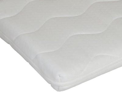 Nirwana Traagschuim Topdekmatras 150x200 - 6 cm - NASA Traagschuim - Ergonomische Ondersteuning - Luxe Afritsbare Hoes - Geproduceerd in Nederland