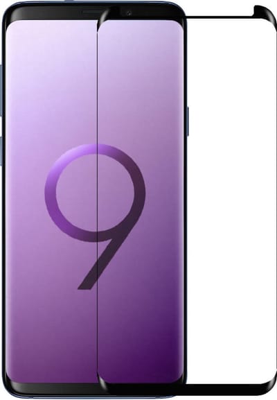 Screenprotector - Geschikt voor Samsung Galaxy S9 - Full Cover - Gehard Glas - Beschermglas - Tempered Glass - Screen Protector