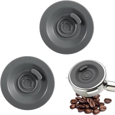 Set van 2 Schoonmaakdiscs voor Espresso - Siliconen Reinigingspads voor Filter en Backflush - Compatibel met 54mm Machines