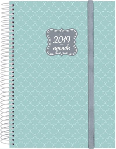 Spiraal Agenda Dagplanner 2019 - Verschillende Formaten & Trendy Design