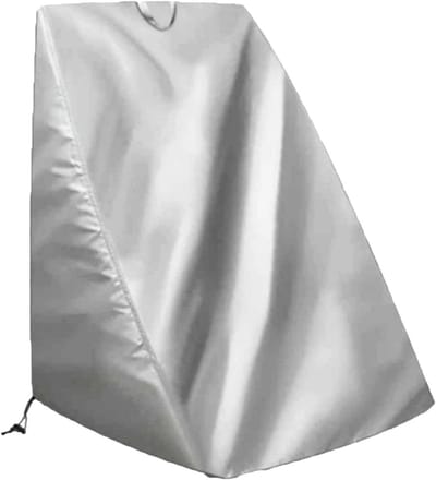 Slangspoel Afdekking - Haspelhoes Tuinslang - Bescherming Tuin - Dubbel Waterdicht - 66 x 63 x 88 cm - Zilver