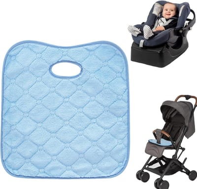 Cocoplus -Zitkussen - Universele kinderwagen - Baby - Waterdicht en absorberend - Bescherming autostoel - Kinderen - Zacht en ademend - 32 x 30 cm.