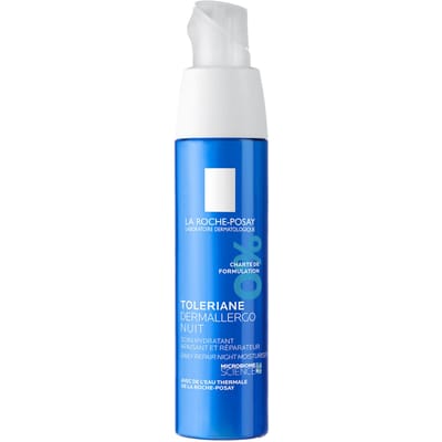 La Roche-Posay Toleriane Dermallergo Nachtcrème | Gevoelige huid Neurosensine, Sphingobioma, Niacinamide 40 Huidcrème