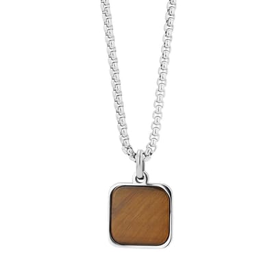 AKZENT Akzent unisex ketting met hanger Naturella, duurzaam
