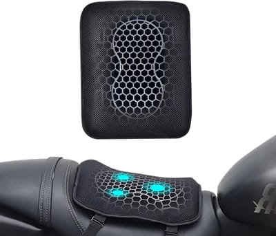 Motorfiets Zitkussen Gel Comfort Schokabsorptie Ademend voor Lange Ritten