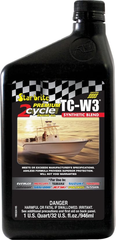 Star brite Super Premium Synthetische 2-Takt Motorolie TC-W3® | 946ml