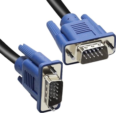 VGA naar VGA Adapter Kabel Converter - VGA naar VGA 1080p Kwaliteit - 150 cm - Blauw