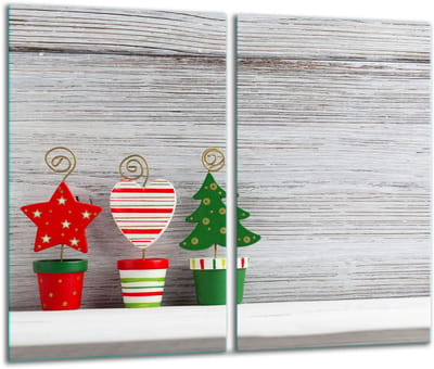 TMK ArtDeko - Snijplank - 2x30x52 cm - Glas - Inductie- en Vlekkenbestendig