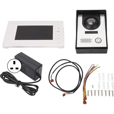 7 Inch Huis Intercom Deurbel Handsfree Nachtzicht Bekabelde Video Deurbel Intercom Systeem voor Thuis