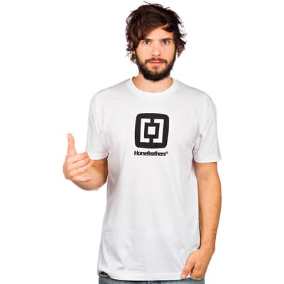 Horsefeathers Fair T-Shirt wit