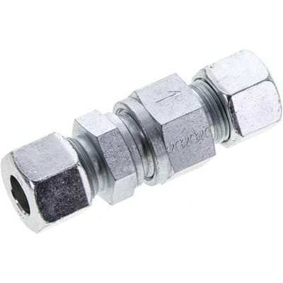 12S (M20x1.5) Elektrolytisch verzinkt Stalen Terugslagklep Snijring 1-400 bar ISO 8434-1