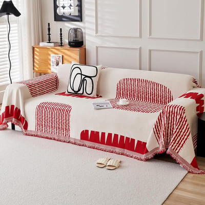 Luxe Chenille Plaid voor Bank en Bed - Zacht en Wasbaar Plaid in Diverse Maten