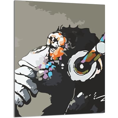 TMK ArtDeko - Snijplank - Muzikale Ontwerp - 40x52 cm - Veilig en Modern