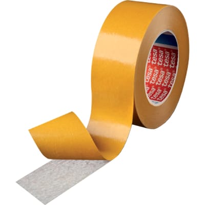 Tesa - Dubbelzijdige Vlies Tape - 25mm x 50m - Voor Metaal en Kunststof - Hoge Aanvangshechting