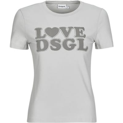 Desigual  T-shirt Korte Mouw LOVE DSGL