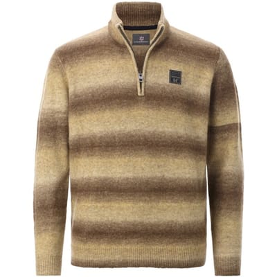 Jan Vanderstorm herren Trui - 52/54 - bruin - Plus Size