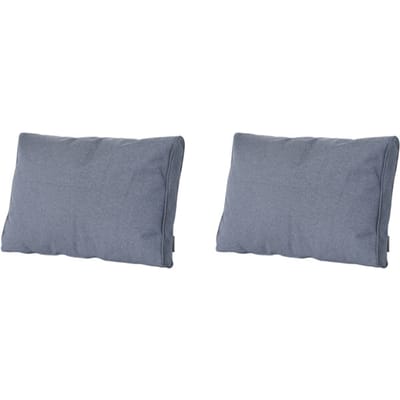 Madison - Lounge Profi-Line Manchester denim grey - Ca. 40x60 cm - Set van 2