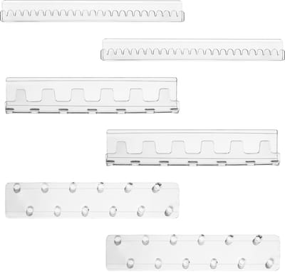Unyqoos ® Stijlvolle Transparante Opbergoplossing voor Sieraden met Zelfklevende Muurhouders