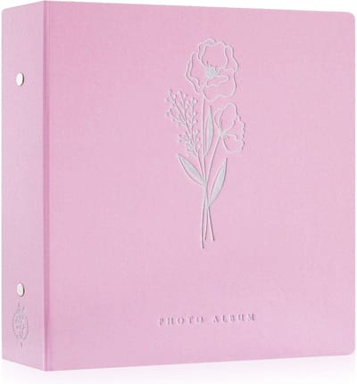 Dailygoods- Fotoalbum 600 Foto's - Insteekalbum - Linnen Cover - 10x15 cm - 60 Bladen - Schokbestendig - Elegant Ontwerp - Fotoboek