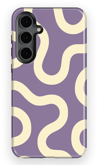 DripCase Motion Flow Tough Hoesje Samsung Galaxy S24 Plus | Backcover met Mag | Trendy Design | Valbescherming | Pastel Path