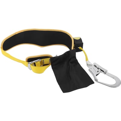 Camnal Kit d'équipement de harnais de sécurité antichute Harnais de toiture pour travaux extérieurs Sécurité du corps