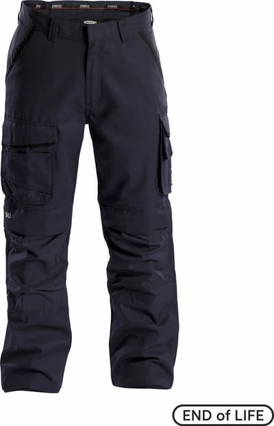 Canvas werkbroek met kniezakken
