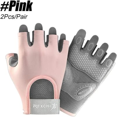 1 paar trainingshandschoenen voor fitnessoefeningen in de sportschool, ademende polsband, schokabsorberende schuimpad, handpalm, crossfit, zacht en slijtvast S