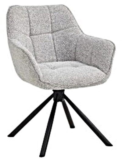 Eetkamerstoel Sofie draaibaar - Champagne - eetkamerstoelen set van 2